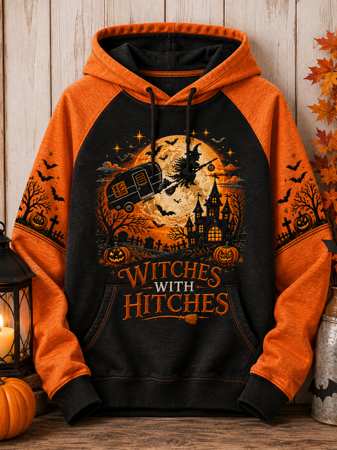 Witches With Hitches – Halloween & Fall Camping Shirt