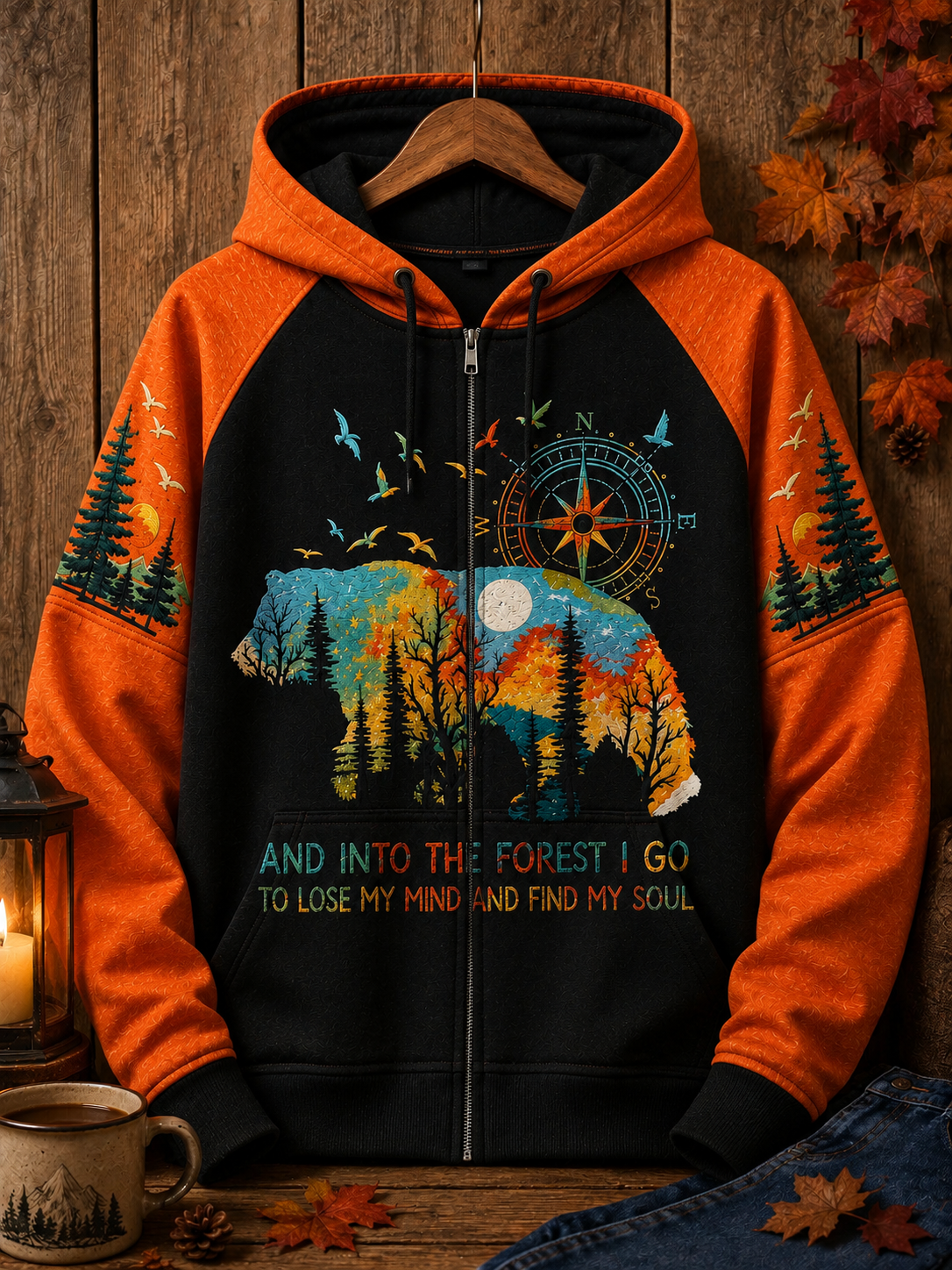 Into The Forest I Go – Fall Outdoor Adventure Shirt