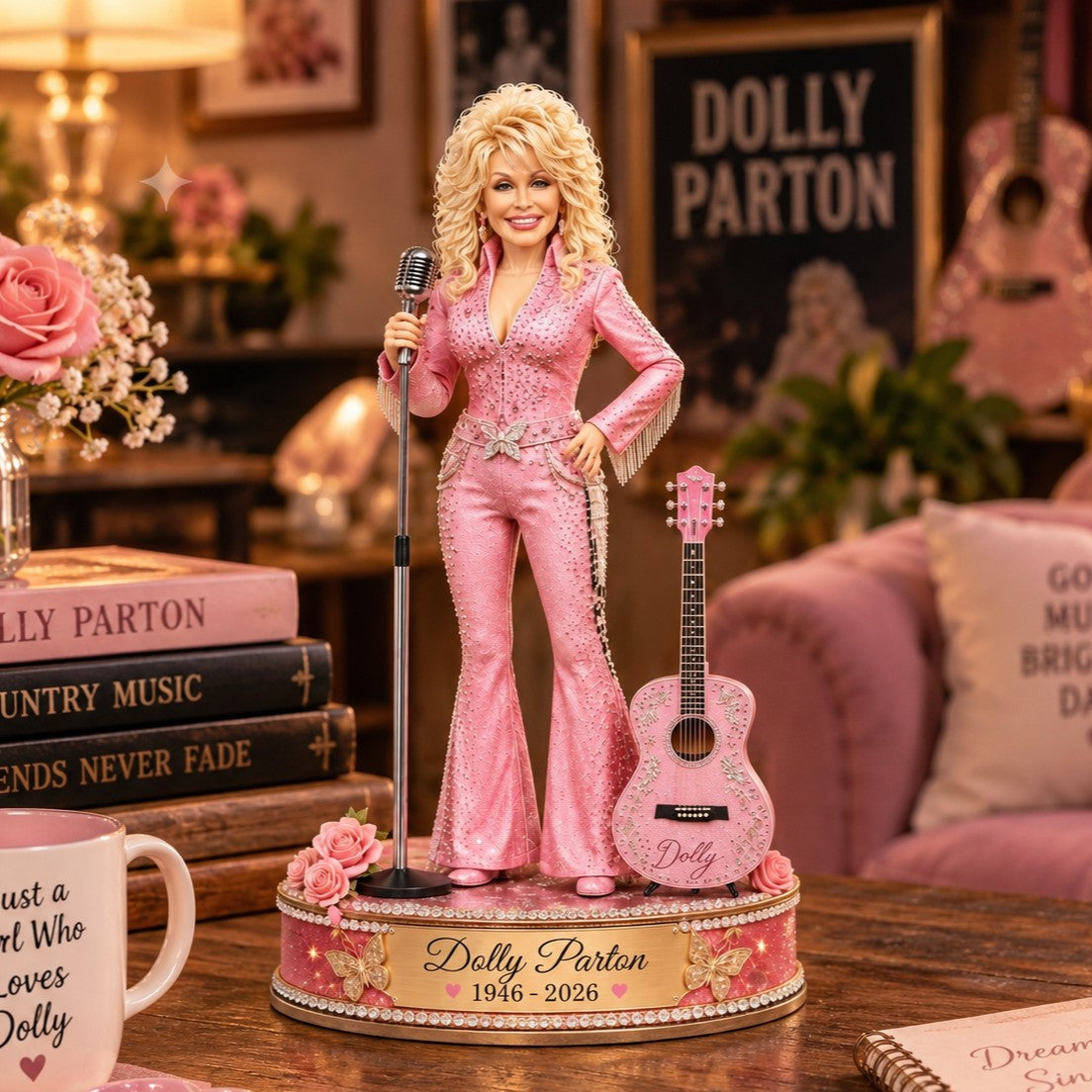 Dolly Parton Music Legend – Collectible Acrylic Plaque