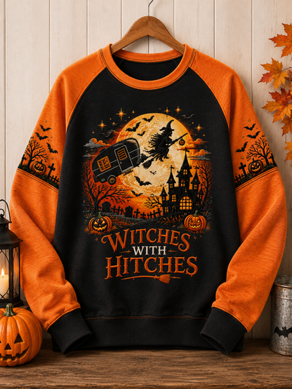 Witches With Hitches – Halloween & Fall Camping Shirt