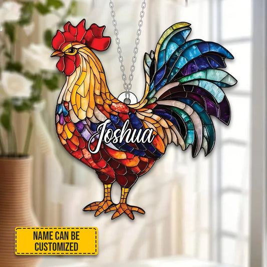 Chicken Acrylic Window - Personalized Acrylic Window