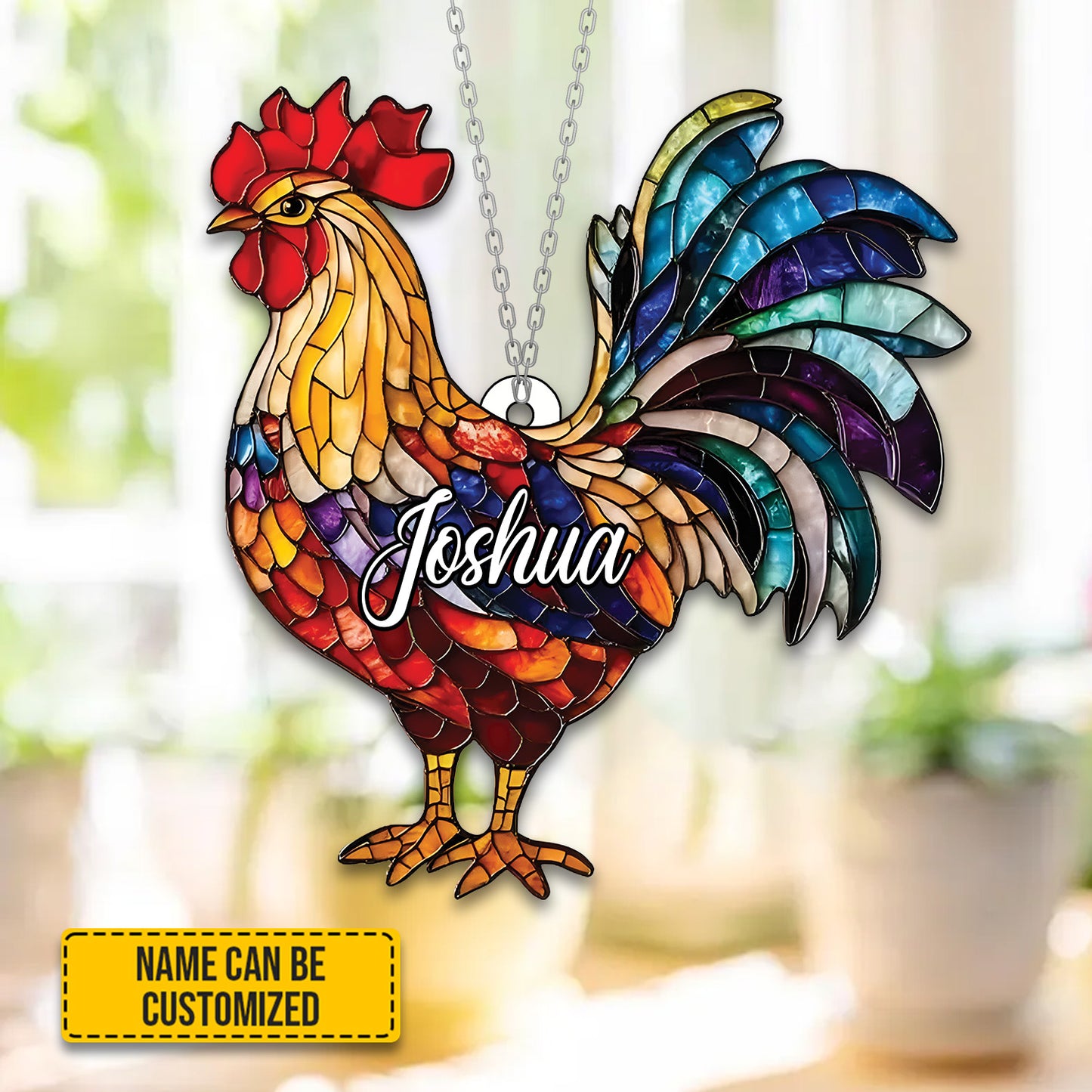 Chicken Acrylic Window - Personalized Acrylic Window