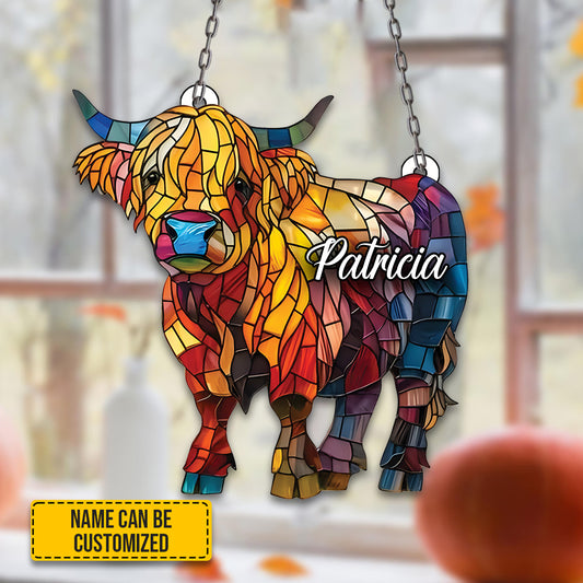 Cow Acrylic Window - Personalized Acrylic Window