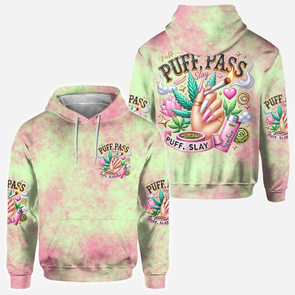 Stoner Chic - Personalized Weed All Over Shirt