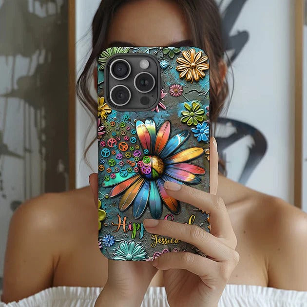 Hippie Soul - Personalized Hippie Full Print Phone Case