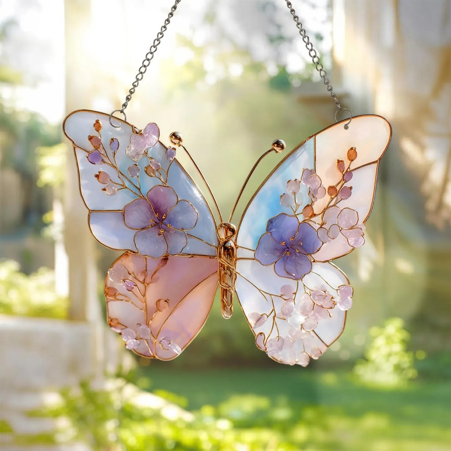 Beautiful Butterfly - Personalized Window Hanging Suncatcher Acrylic