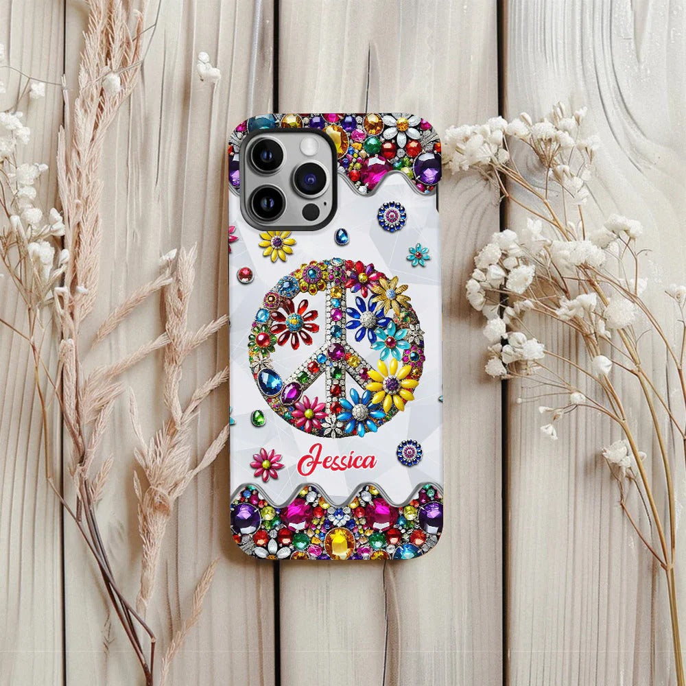 Hippie Soul - Personalized Hippie Full Print Phone Case