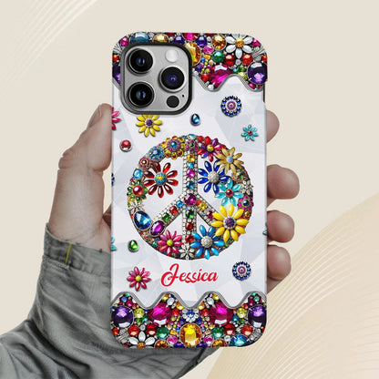 Hippie Soul - Personalized Hippie Full Print Phone Case