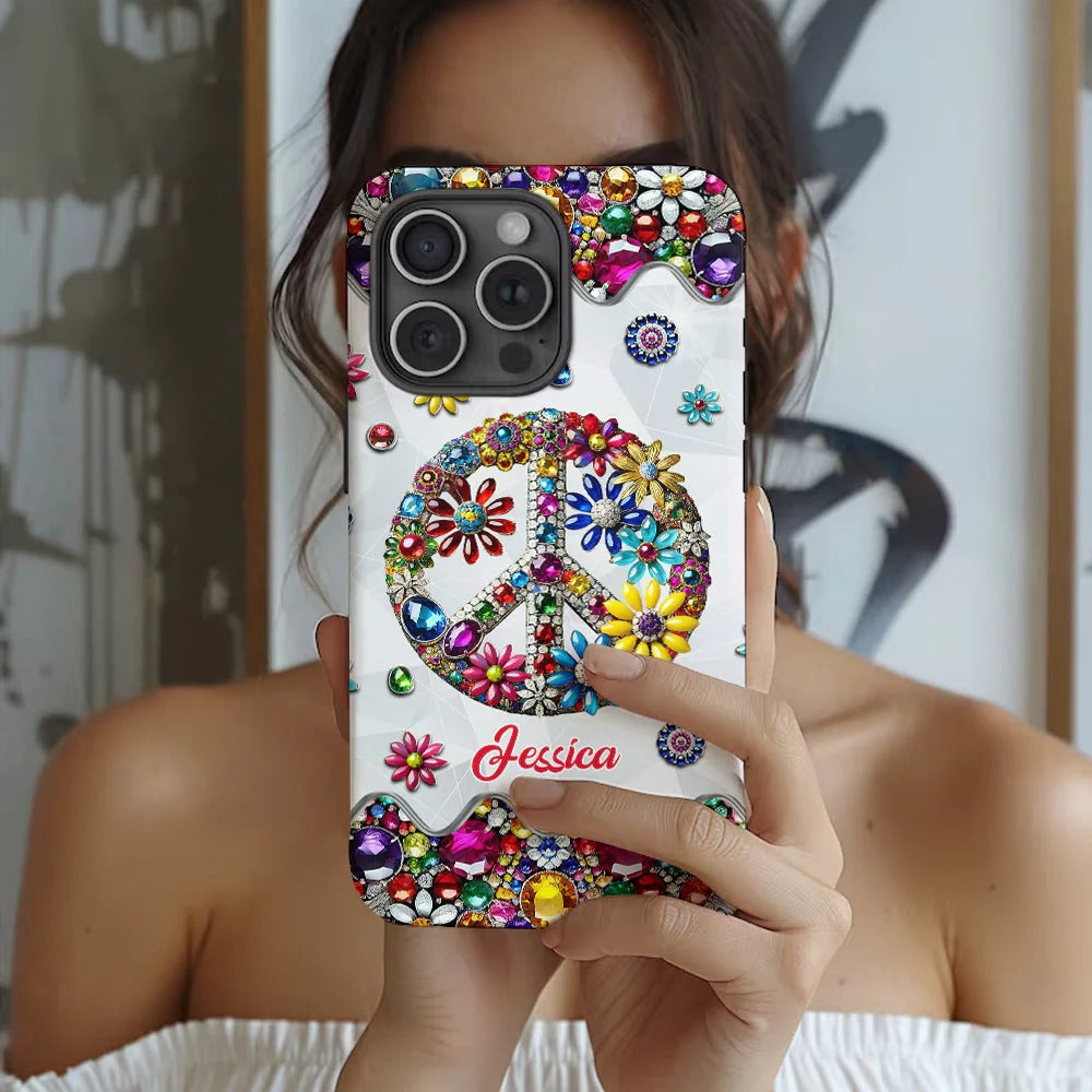 Hippie Soul - Personalized Hippie Full Print Phone Case