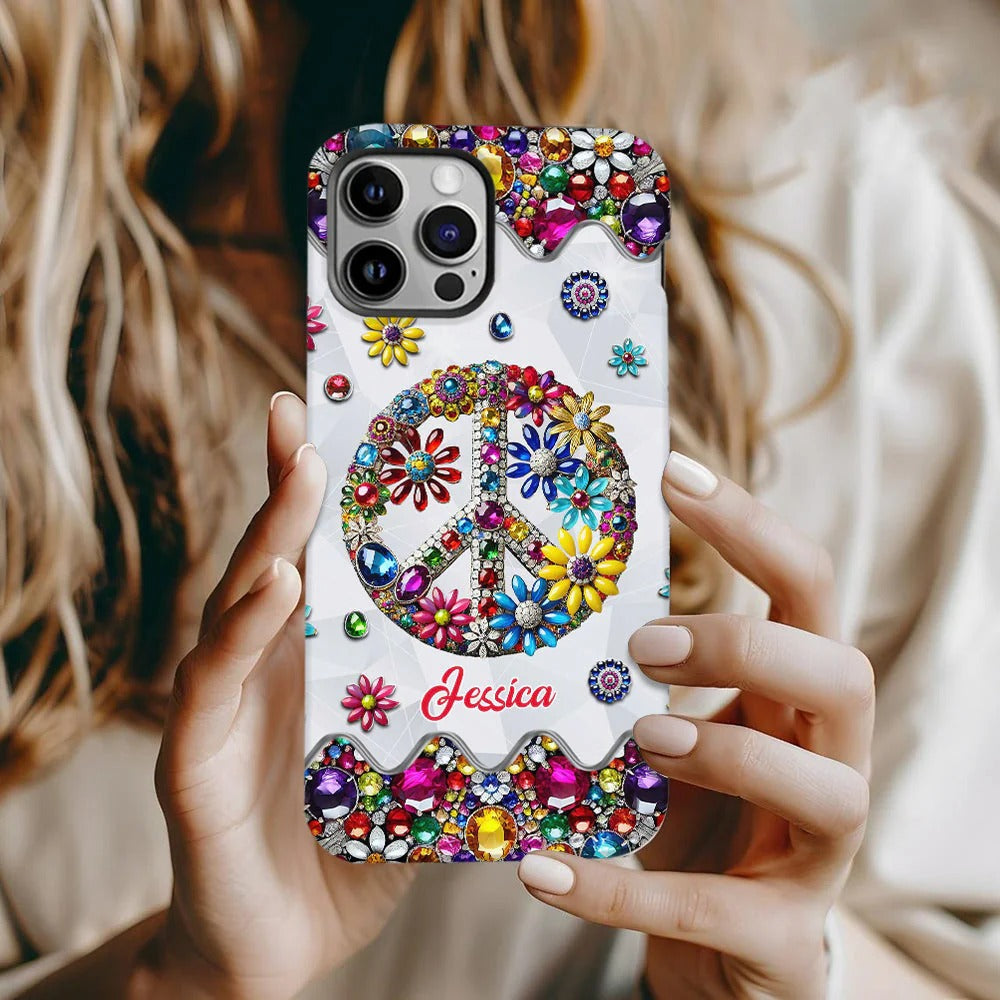 Hippie Soul - Personalized Hippie Full Print Phone Case