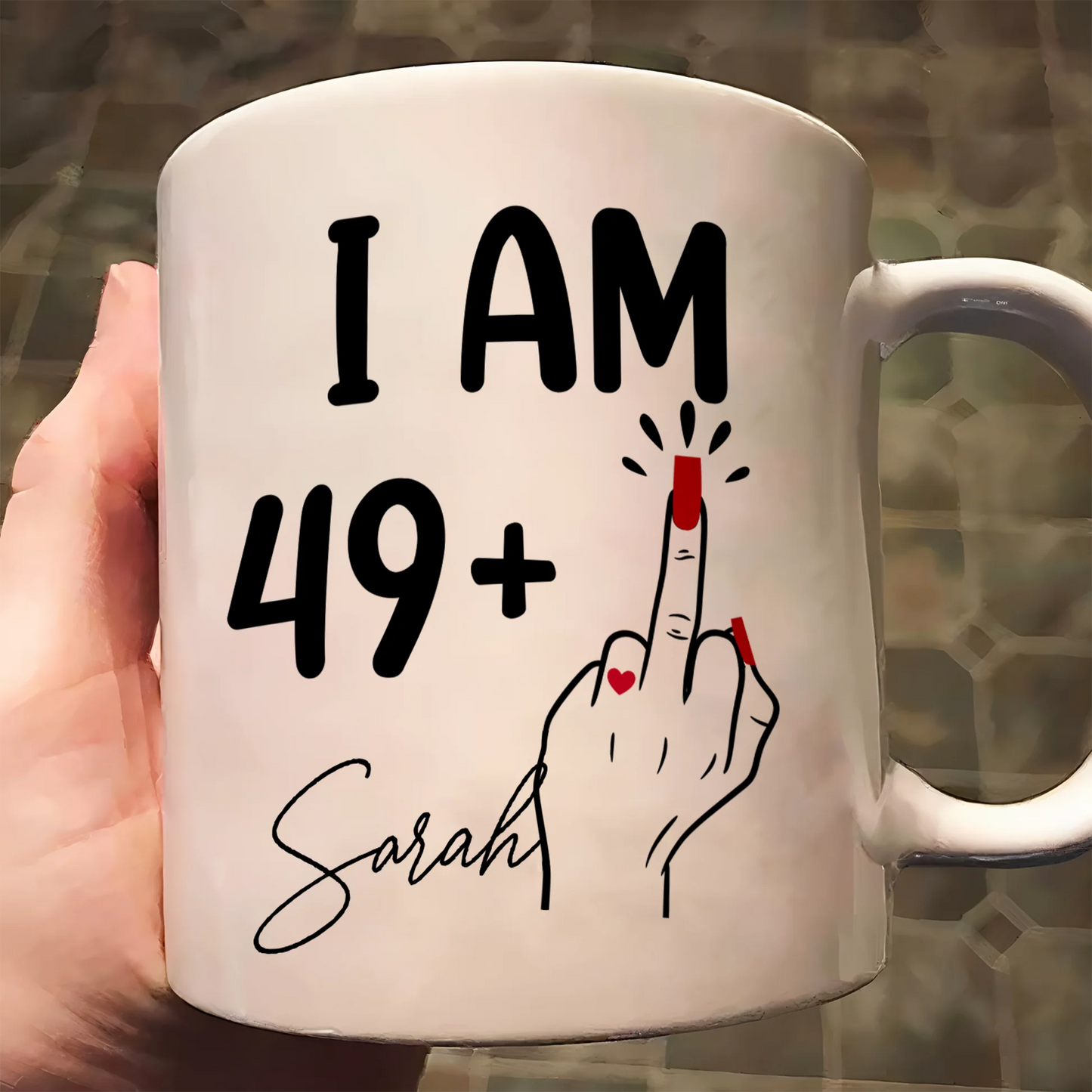 Funny Mug - F_Cking Turning Age