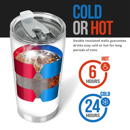 Just A Girl Who Loves Camping – Personalized Tumbler