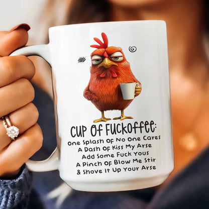Funny Mug - Cup Of Fuckoffee - Fun Gifts For Coworker, Friends, Boss