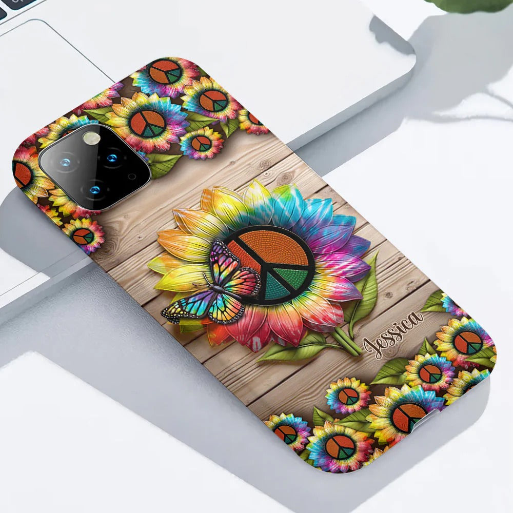 Hippie Soul - Personalized Hippie Full Print Phone Case