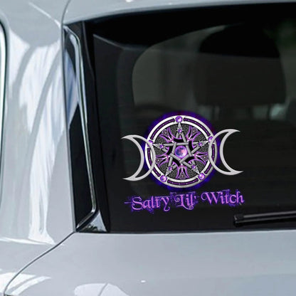 The Witch Is In - Personalized Witch Decor Decal