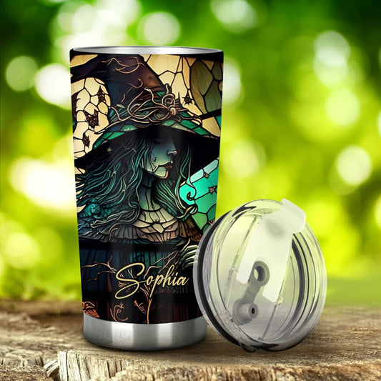 Mysterious Witch - Personalized Witch Tumbler