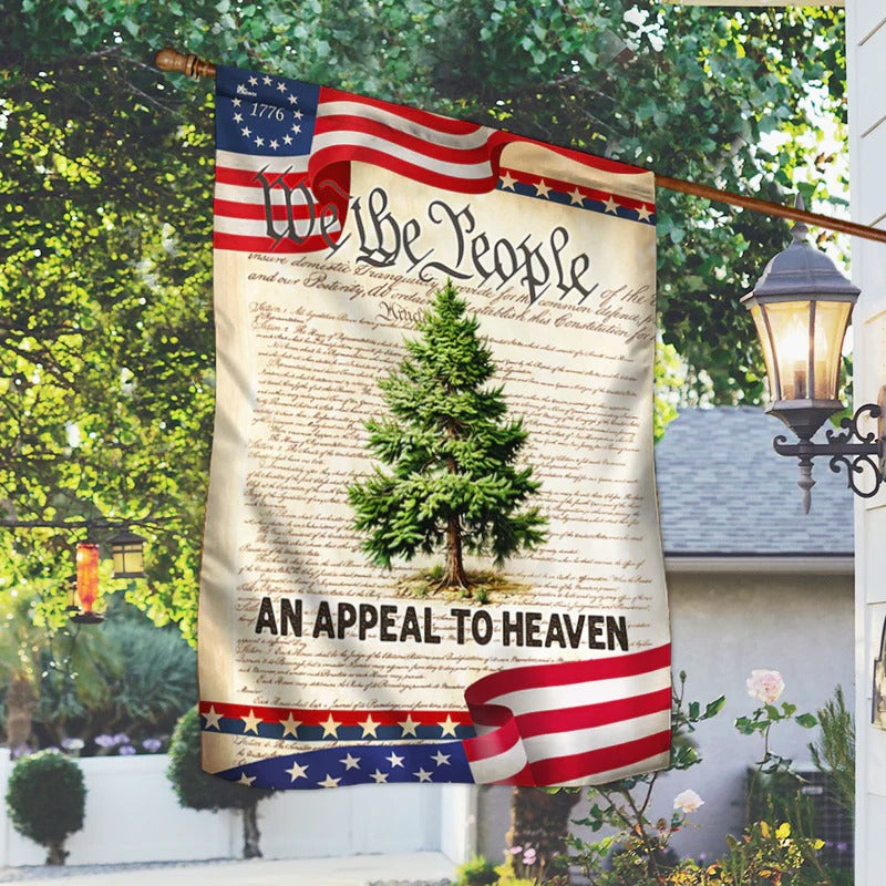 Fourth of July Garden Flag, House Flag