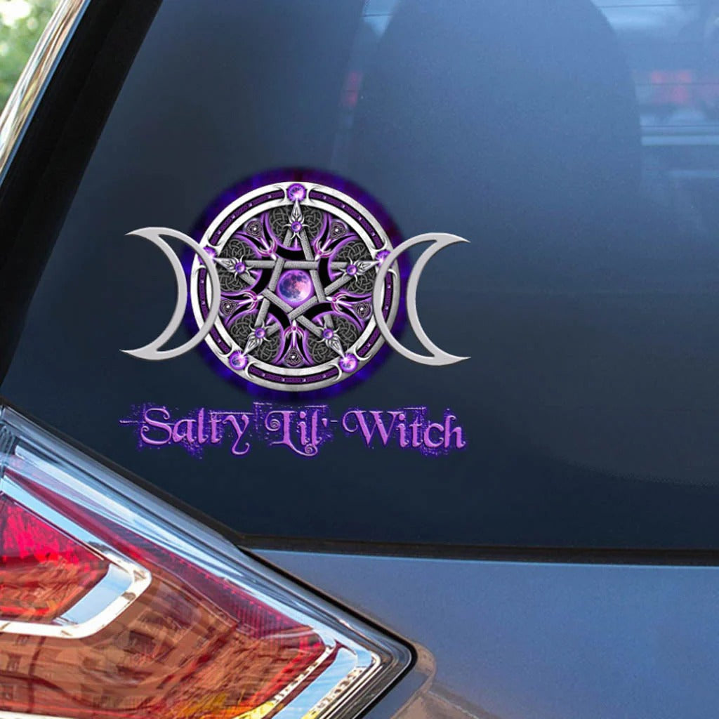 The Witch Is In - Personalized Witch Decor Decal