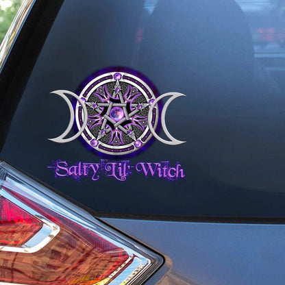 The Witch Is In - Personalized Witch Decor Decal
