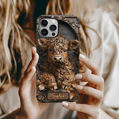 Baby Cow - Personalized Full Print Phone Case