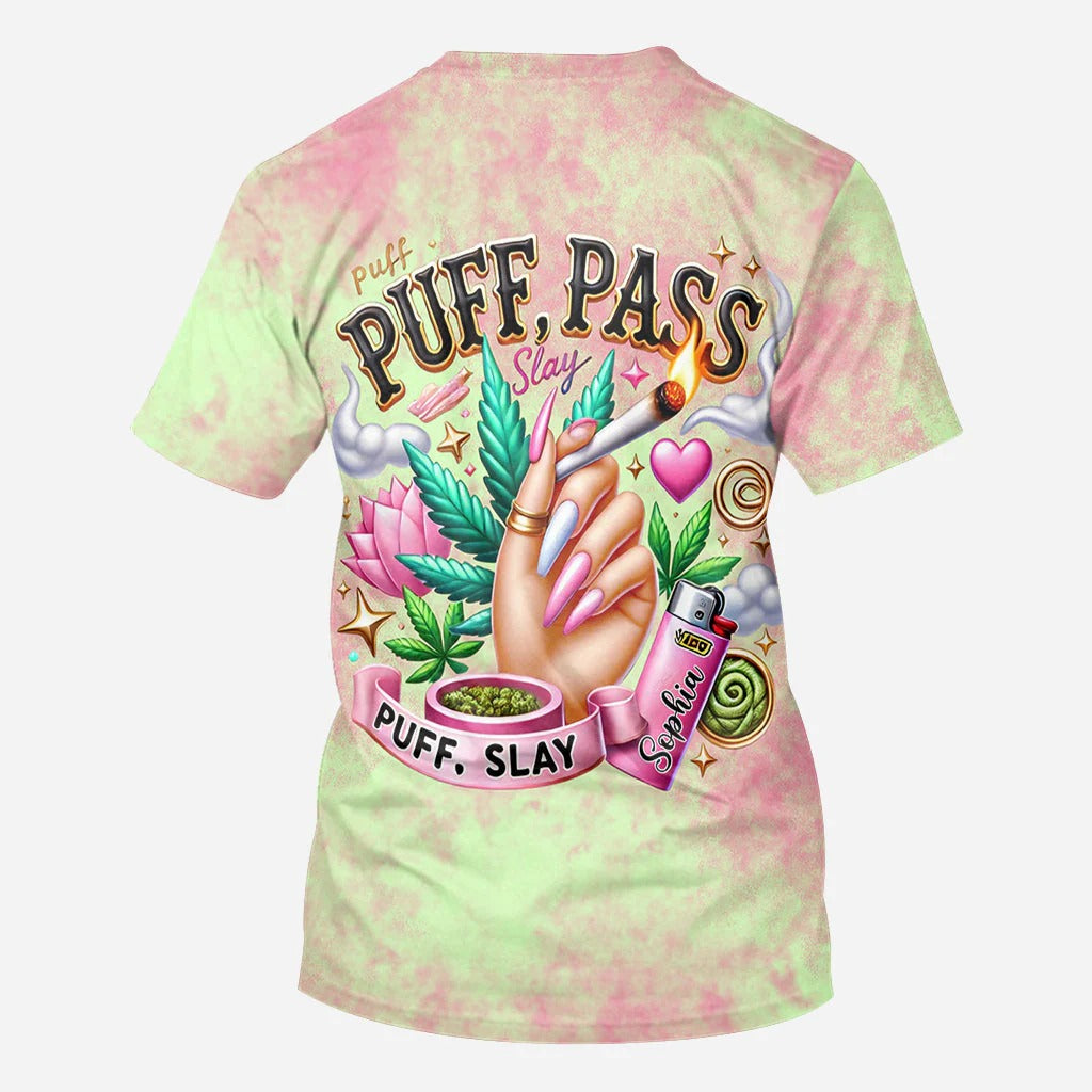 Stoner Chic - Personalized Weed All Over Shirt