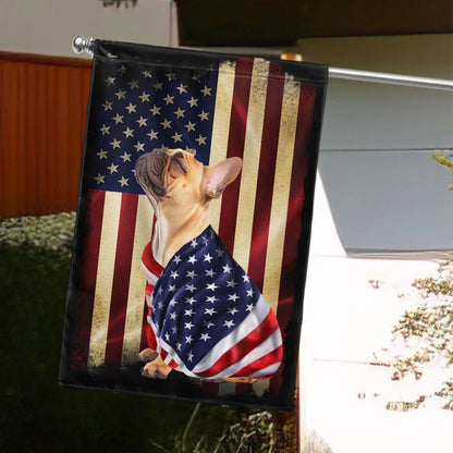 French Bulldog American Garden Flag, House Flag