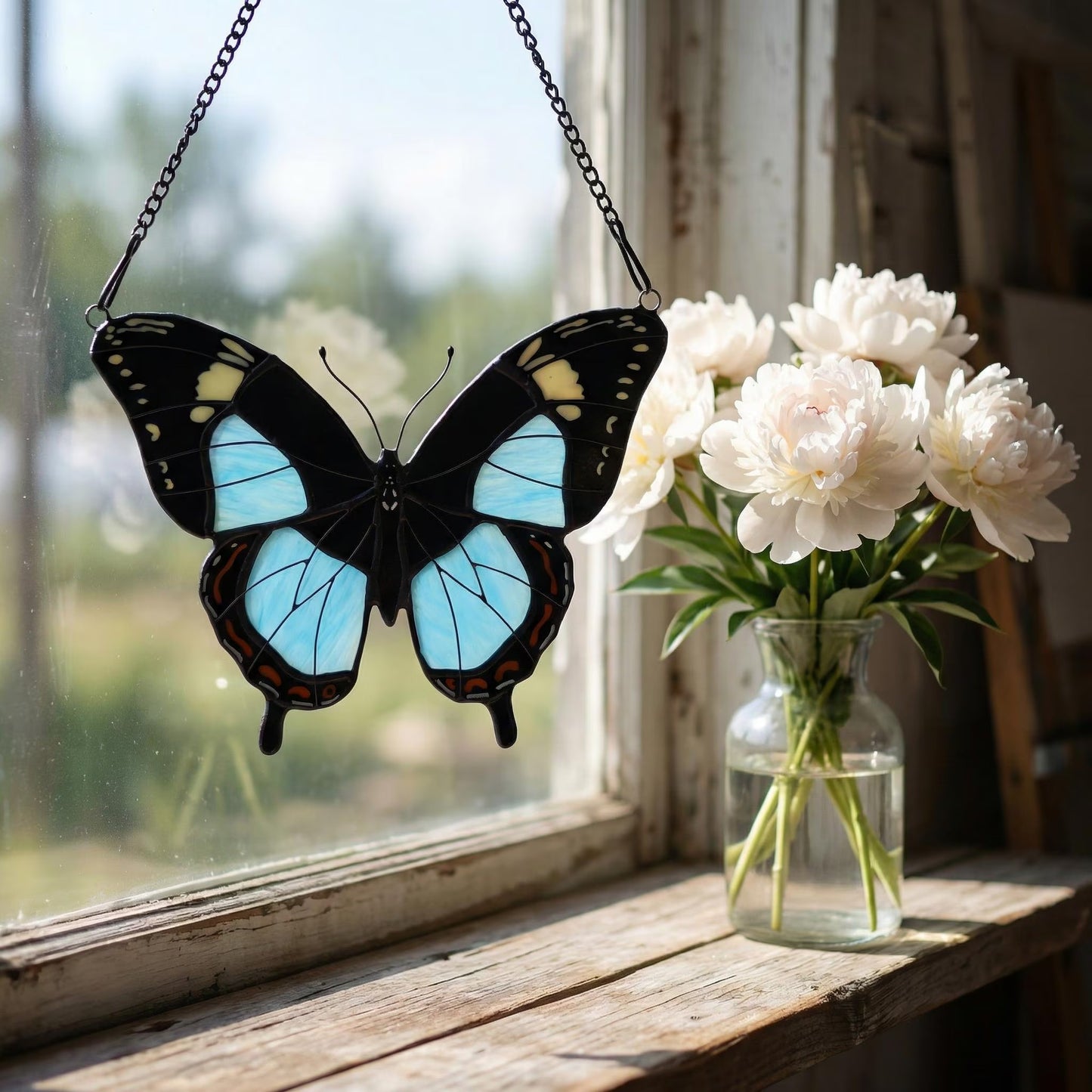Beautiful Butterfly - Personalized Window Hanging Suncatcher Acrylic
