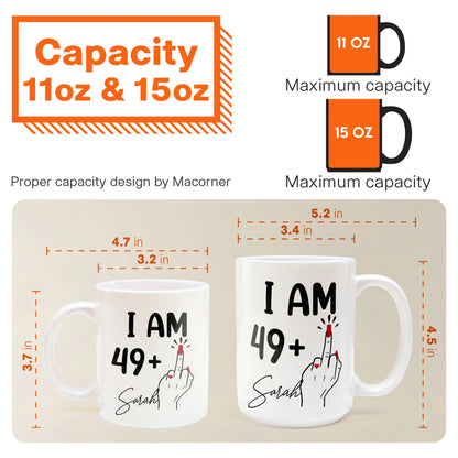 Funny Mug - F_Cking Turning Age