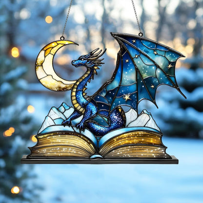 Blue Dragon Acrylic Window Hangings