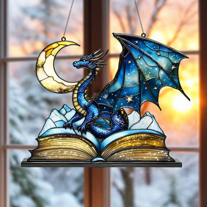 Blue Dragon Acrylic Window Hangings