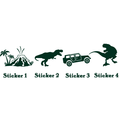 Set 4: Jurassic Adventure Stickers