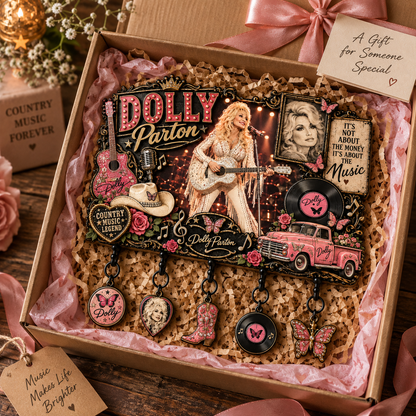 Dolly Parton Country Music Legend Vintage Wall Key Holder – Music Legend Wall Key Rack