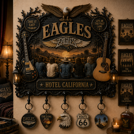 Eagles Vintage Key Holder – Collectible Wall Key Holder Decor