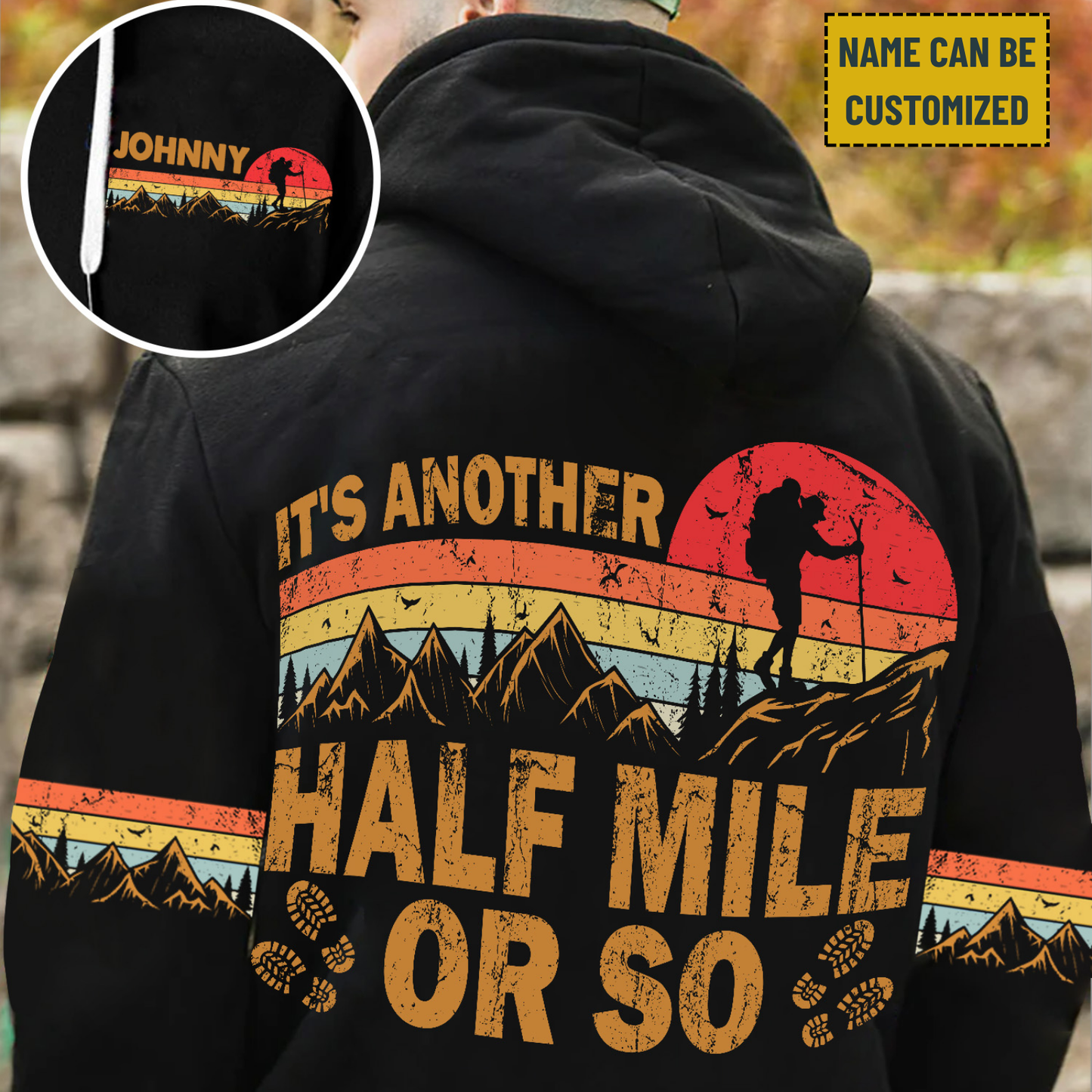 Personalized It's Another Half Mile Or So All Over Print Shirt