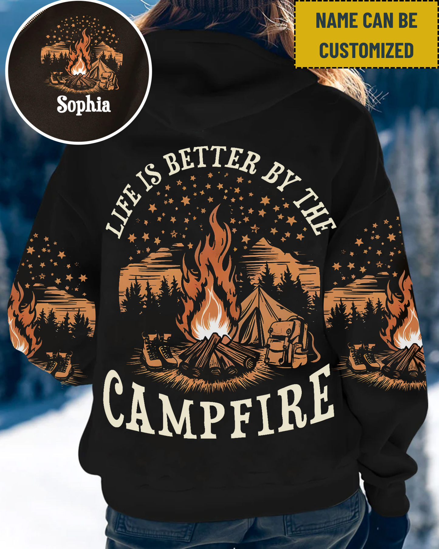 Personalized Outdoor Spirit All Over Print Shirt