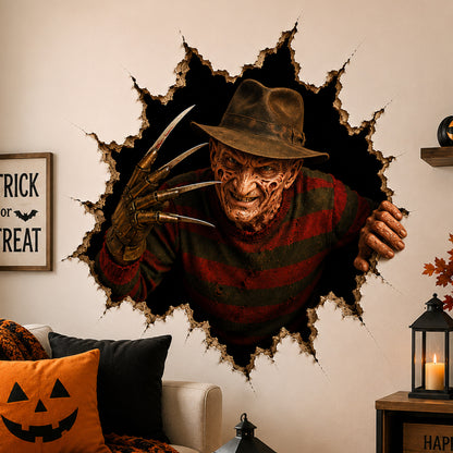 Halloween 3D Horror Wall Decal