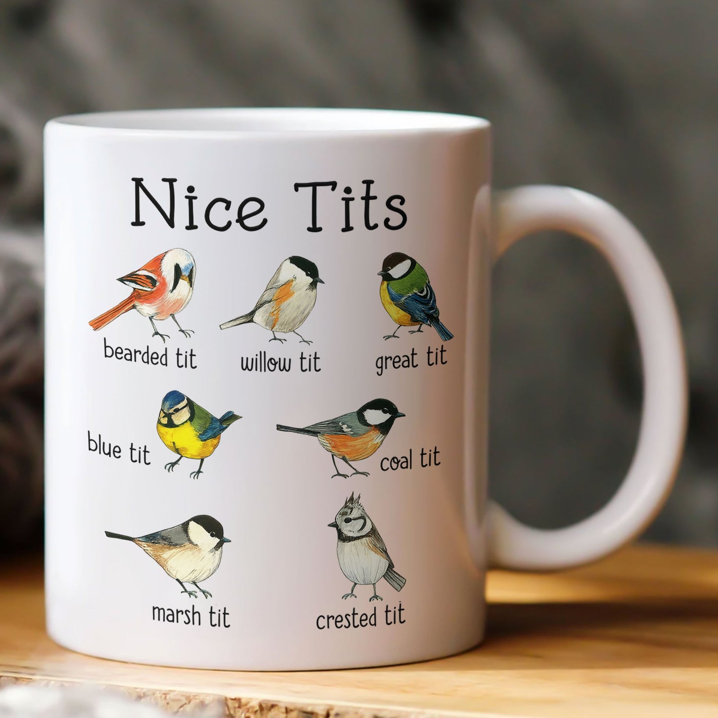 Nice Tits – Personalized Funny Gift Mug For Her
