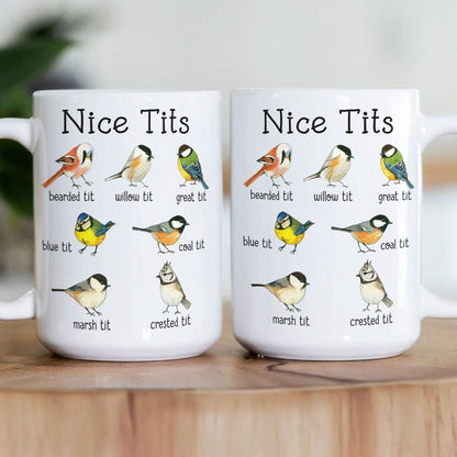 Nice Tits – Personalized Funny Gift Mug For Her