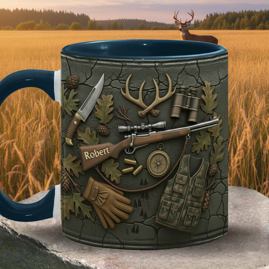 Hunter’s Legacy – Personalized Hunting Accent Mug