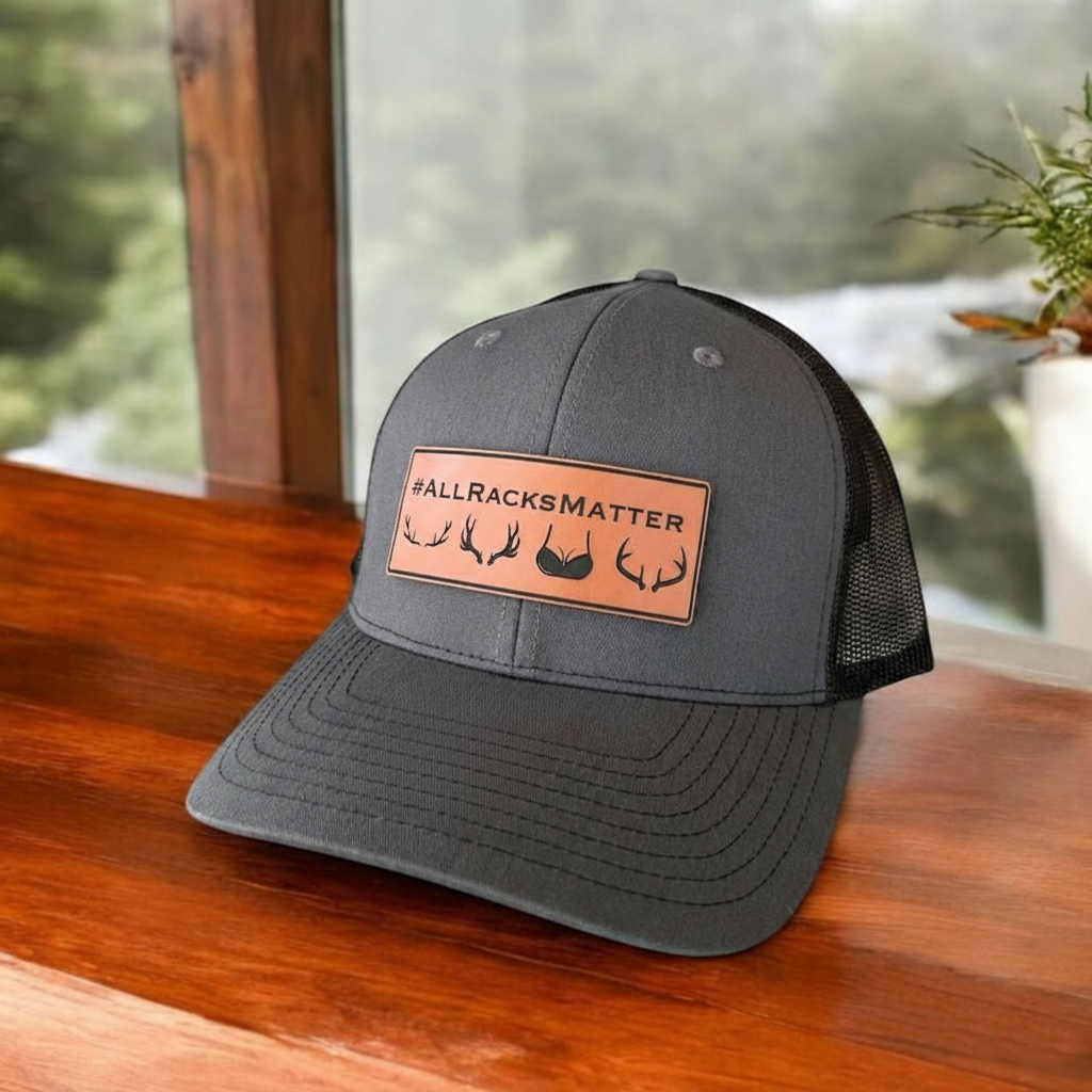 All Racks Matter – Hunting Leather Patch Hat