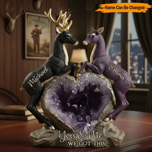 You & Me – Personalized Hunting Couple Acrylic Plaque