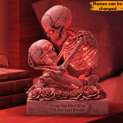 Eternal Embrace – Personalized Couple Acrylic Plaque