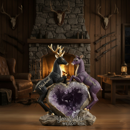 You & Me – Personalized Hunting Couple Acrylic Plaque