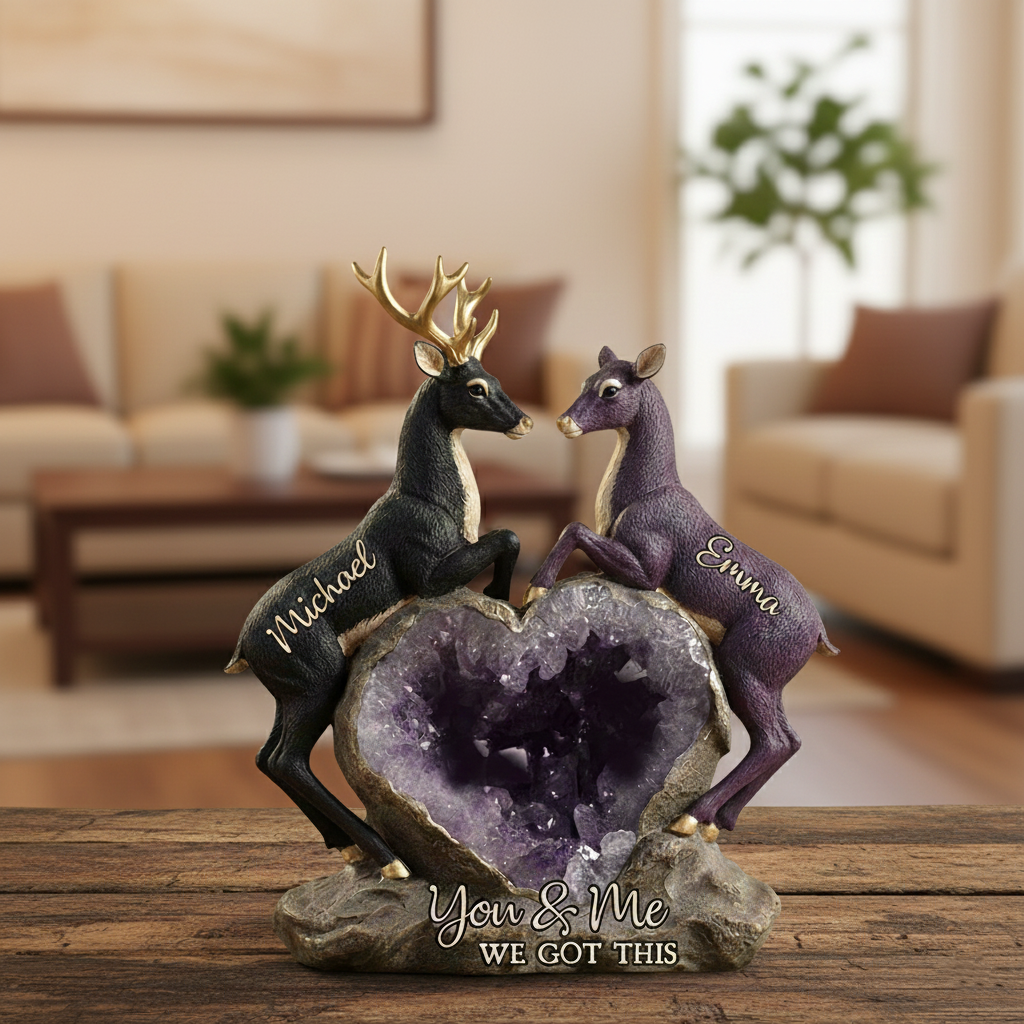 You & Me – Personalized Hunting Couple Acrylic Plaque