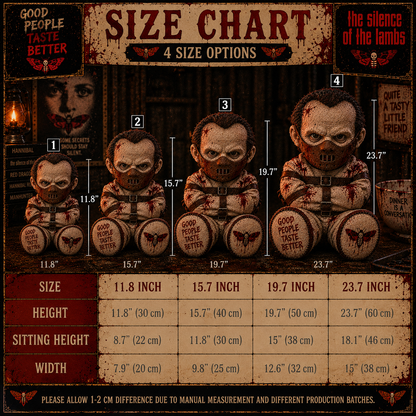 Hannibal Lecter Horror Custom Shape Pillow – Creepy Halloween Collector Gift
