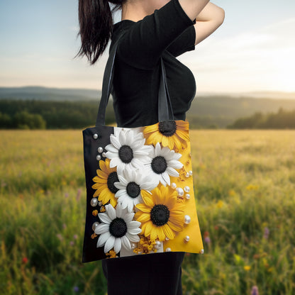 Sunflower & Daisy Tote Bag