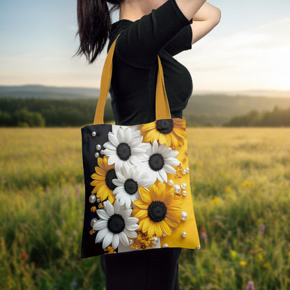 Sunflower & Daisy Tote Bag