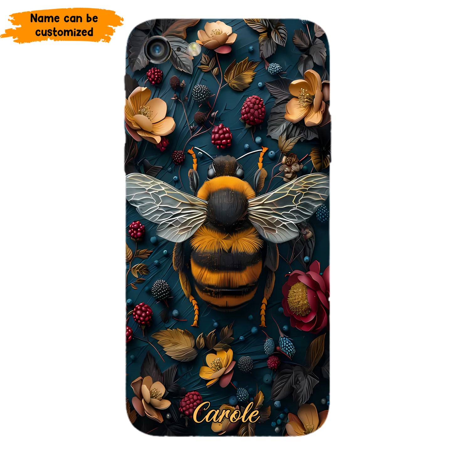 Bee & Floral Phone Case Phone Case