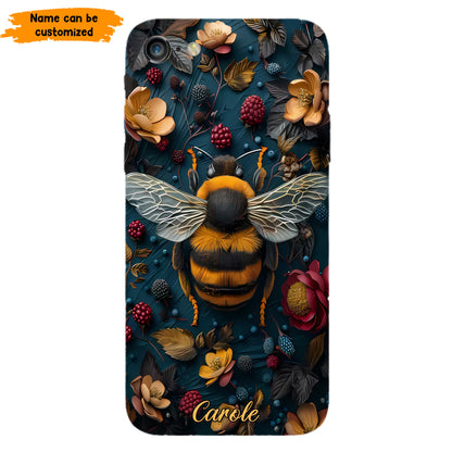 Bee & Floral Phone Case Phone Case