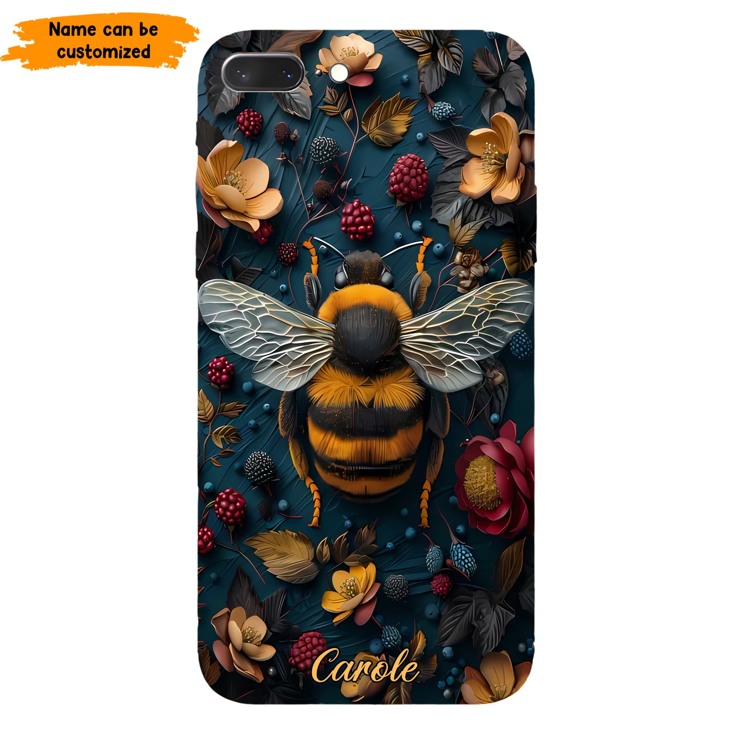 Bee & Floral Phone Case Phone Case